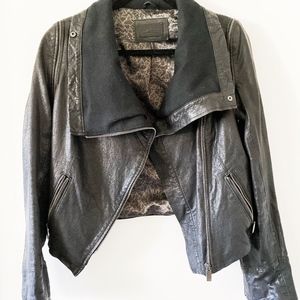 Italian leather jacket